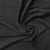 Dark Grey Geometric-Square Rib Knit, Polyester — photo 3