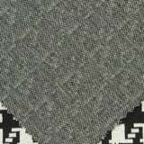 Black Houndstooth Jacquard, Poly-Viscose — photo 3
