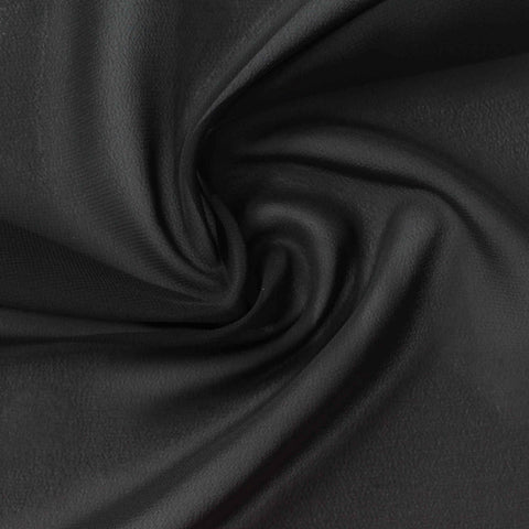 100% Polyester Chiffon Fabric, 88 gsm, 145 cm — Grey