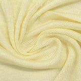 Polyester Acrylic Stretch Jersey Knit Fabric, 180 gsm, 152 cm — Beige — photo 3