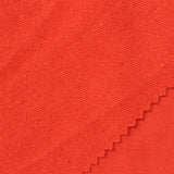 Polyester Viscose Stretch French Terry Fabric, 210 gsm, 160 cm — Orange — photo 3