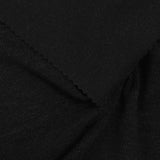 Black Marl Jersey Knit, Poly-Viscose — photo 3