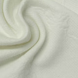 Jacquard Cotton Polyester Stretch Knit Fabric, 268 gsm, 150 cm — Grey — photo 3