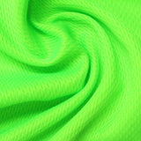 Polyester Birdseye Knit Fabric, 200 gsm, 150 cm — Green — photo 3