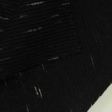 Black Marl Jersey Knit, Cotton — photo 3