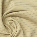 Grey Horizontal-Stripe Interlock Knit, Polyester — photo 3