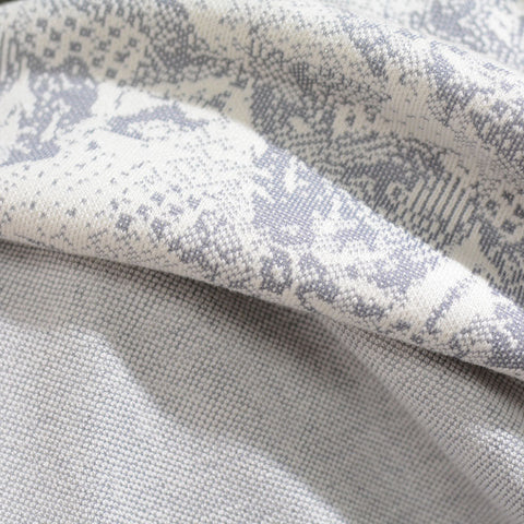 Light Grey Abstract Jacquard, Acrylic-Poly, 360 gsm, 170 cm, ref EF-5538