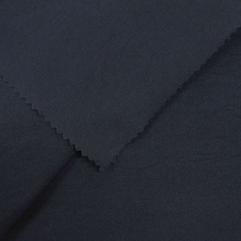 Viscose Nylon Stretch Bengaline Fabric, 279 gsm — Navy, ref EF-213312