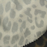 Dark Green Leopard Interlock Knit, Viscose — photo 3