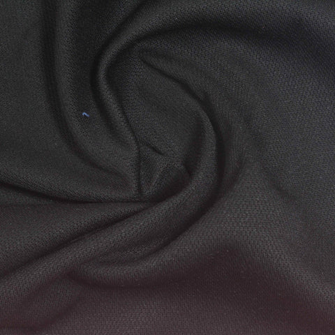 Black Birdseye Knit, Polyester