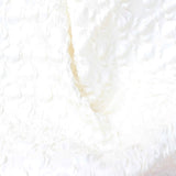 White Textured Jacquard, Polyester — photo 3