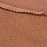 Cotton Stretch French Terry Fabric, 175 gsm, 162 cm — Brown — photo 3