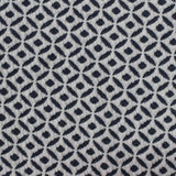 Jacquard Polyester Stretch Knit Fabric, 337 gsm, 155 cm — Navy — photo 3