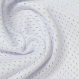 100% Polyester Warp Knit Fabric, 250 gsm, 150 cm — White — photo 3