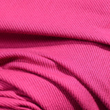 Viscose Stretch Rib Knit Fabric, 170 gsm, 158 cm — Pink — photo 3