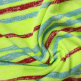 Neon Yellow Horizontal-Stripe Chunky Knit — photo 3