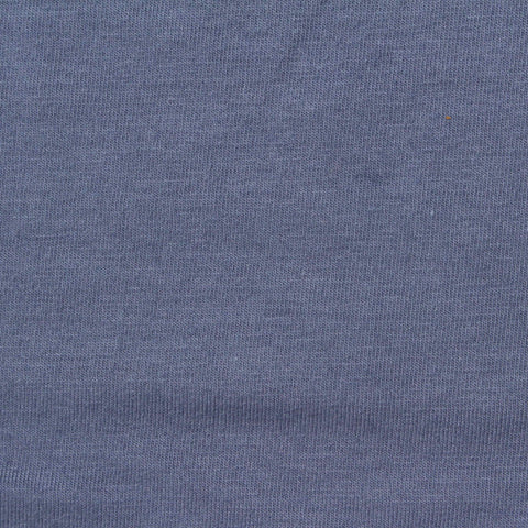 Cotton Stretch Jersey Knit Fabric, 170 gsm, 165 cm — Blue