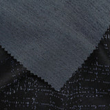 White Irregular-Grid Jacquard, Polyester — photo 3
