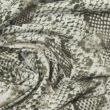 Green Bold-Snakeskin Knit, Polyester — photo 3