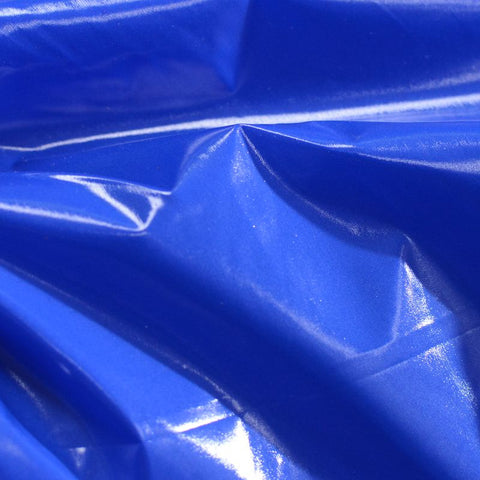 100% Polyester Woven Fabric, 49 gsm, 150 cm — Blue