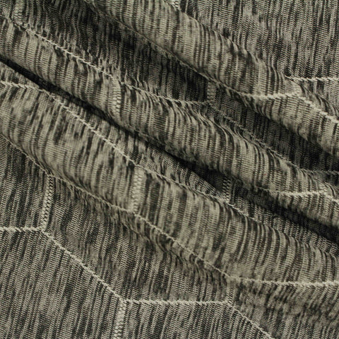 Light Grey Geometric-Hexagon Jacquard, Polyester