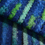 Blue Vertical-Stripe Poplin, Cotton — photo 3