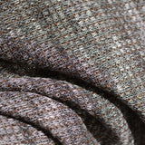 Brown Marl Chunky Knit, Viscose-Acrylic — photo 3