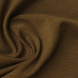 Polyester Viscose Stretch Scuba Knit Fabric, 190 gsm, 120 cm — Khaki — photo 3