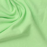 Cotton Stretch Piqué Knit Fabric, 210 gsm, 160 cm — Green — photo 3