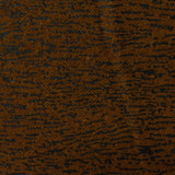 Dark Brown Abstract-Animal Print French Terry, Poly-Cotton — photo 3