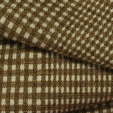 Cream Geometric Ponte Knit, Poly-Viscose — photo 3