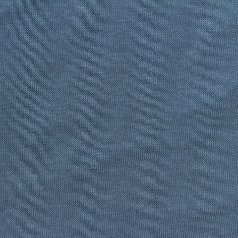 Cotton Polyester French Terry Fabric, 280 gsm, 170 cm — Blue, ref EF-276981