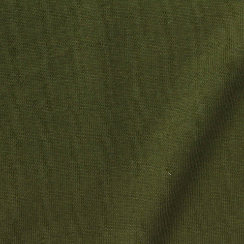 Cotton Polyester Jersey Knit Fabric, 190 gsm, 156 cm — Green