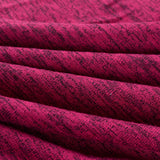 Magenta Marl Chunky Knit, Viscose-Poly — photo 3