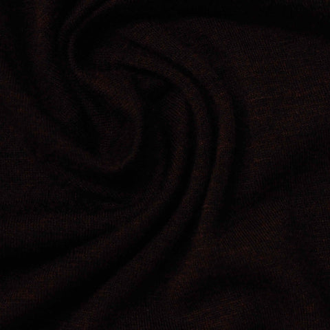 Viscose Stretch Jersey Knit Fabric, 142 gsm, 170 cm — Brown