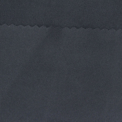 Polyester Stretch Interlock Knit Fabric, 215 gsm, 152 cm — Navy