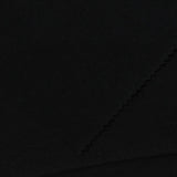 Polyester Cotton Jersey Knit Fabric, 140 gsm — Black — photo 3