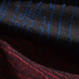 Blue Lines Jacquard, Poly-Viscose — photo 3