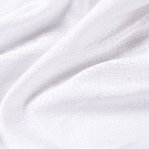 100% Viscose Jersey Knit Fabric, 150 gsm, 168 cm — White