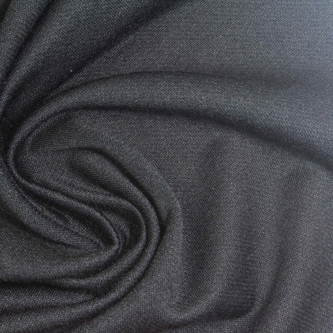 Dark Grey Marl French Terry, Poly-Cotton, 175 gsm