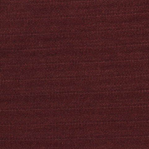 Red Heathered-Marl Knit, Poly-Viscose, 260 gsm
