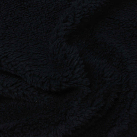 100% Polyester Jersey Knit Fabric, 210 gsm, 165 cm — Black