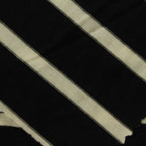 Black Horizontal-Stripe Knit, Viscose — photo 3