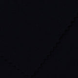 Viscose Nylon Stretch Ponte Knit Fabric, 345 gsm, 168 cm — Black — photo 3