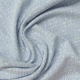 Jacquard Polyester Stretch Jersey Knit Fabric, 228 gsm, 164 cm — Blue — photo 3