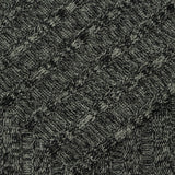 Black Marl Rib Knit, Poly-Viscose — photo 3
