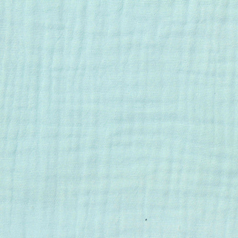 100% Cotton Crepe Fabric, 130 gsm, 140 cm — Blue