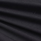 Polyester Stretch Jersey Knit Fabric, 145 gsm, 150 cm — Black — photo 3