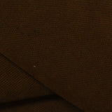 Brushed Polyester Stretch Piqué Knit Fabric, 220 gsm — Brown — photo 3