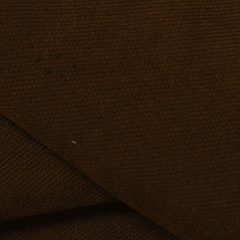 Brushed Polyester Stretch Piqué Knit Fabric, 220 gsm — Brown